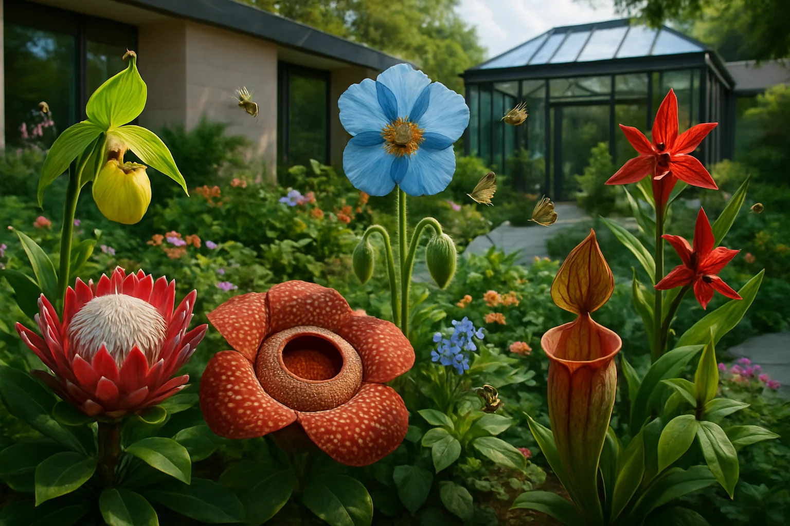 Minidocumentários que Retratam Jardins com Espécies Raras